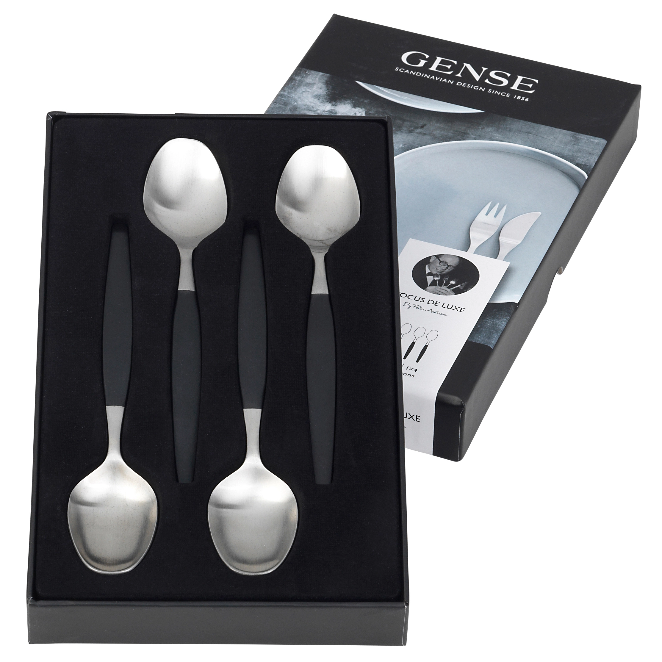 Gense Cucharas De Postre Focus De Luxe 4 Gense Cucharas De Postre Focus De Luxe - Imagen 2