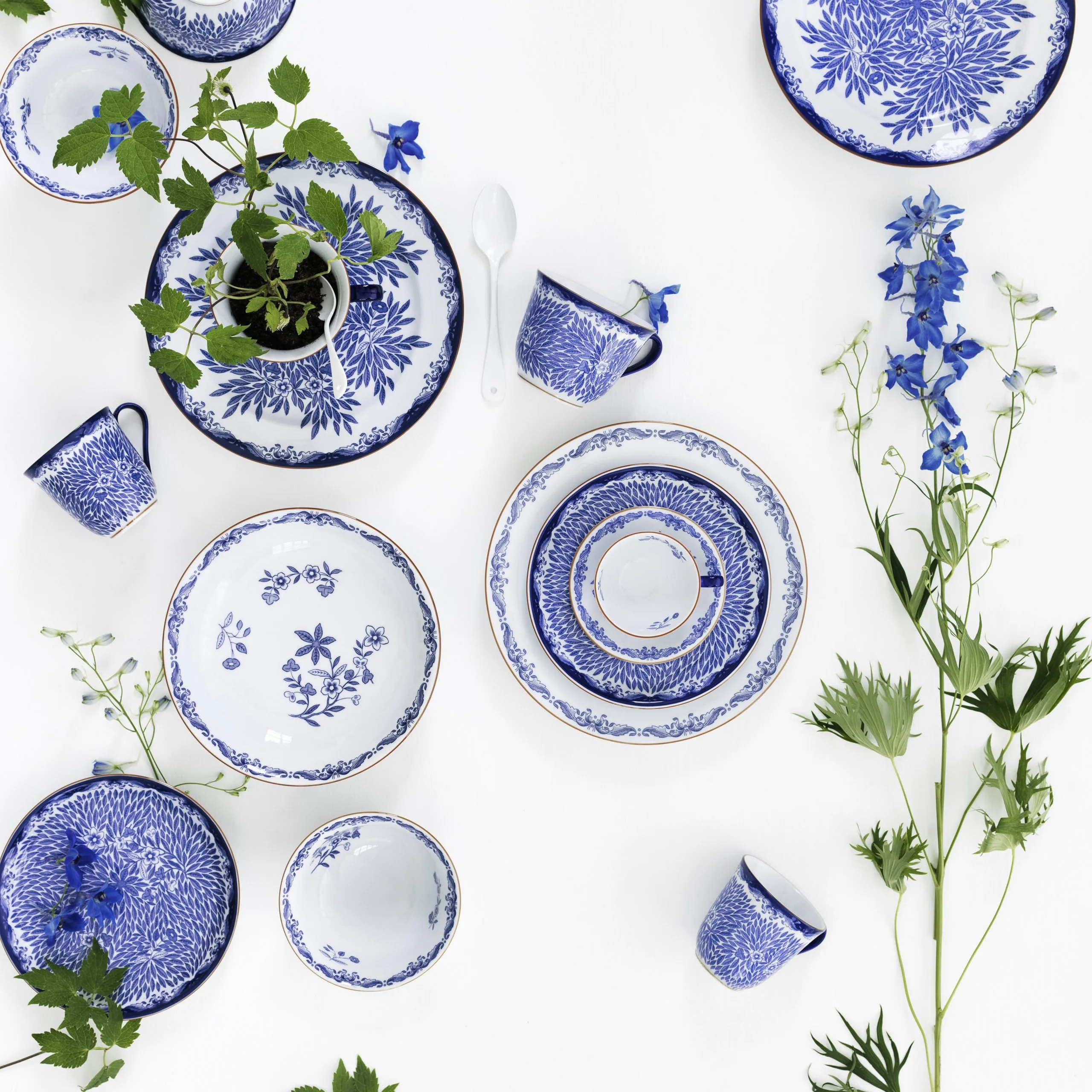 Rörstrand Taza Ostindia Floris, 30 Cl 4 Rörstrand Taza Ostindia Floris, 30 Cl - Imagen 2