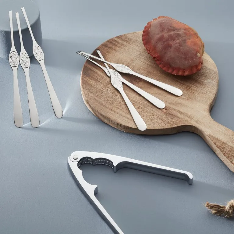 HARDANGER BESTIKK 7 Cubiertos De Marisco Hardanger 4 HARDANGER BESTIKK 7 Cubiertos De Marisco Hardanger - Imagen 2