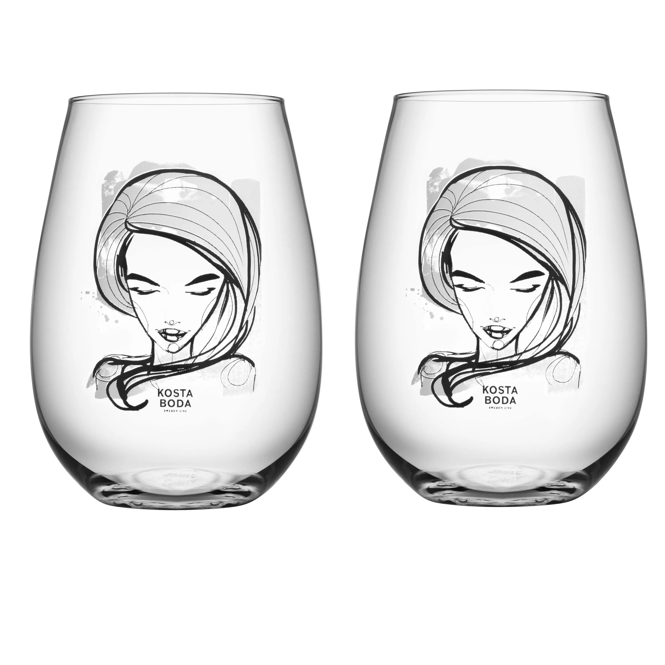 Kosta Boda 2 Vasos All About You 57 Cl 3 Kosta Boda 2 Vasos All About You 57 Cl
