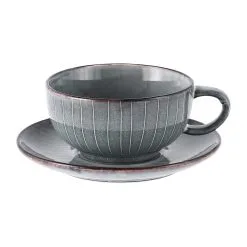 Broste Copenhagen Taza De Té Y Plato Nordic Sea