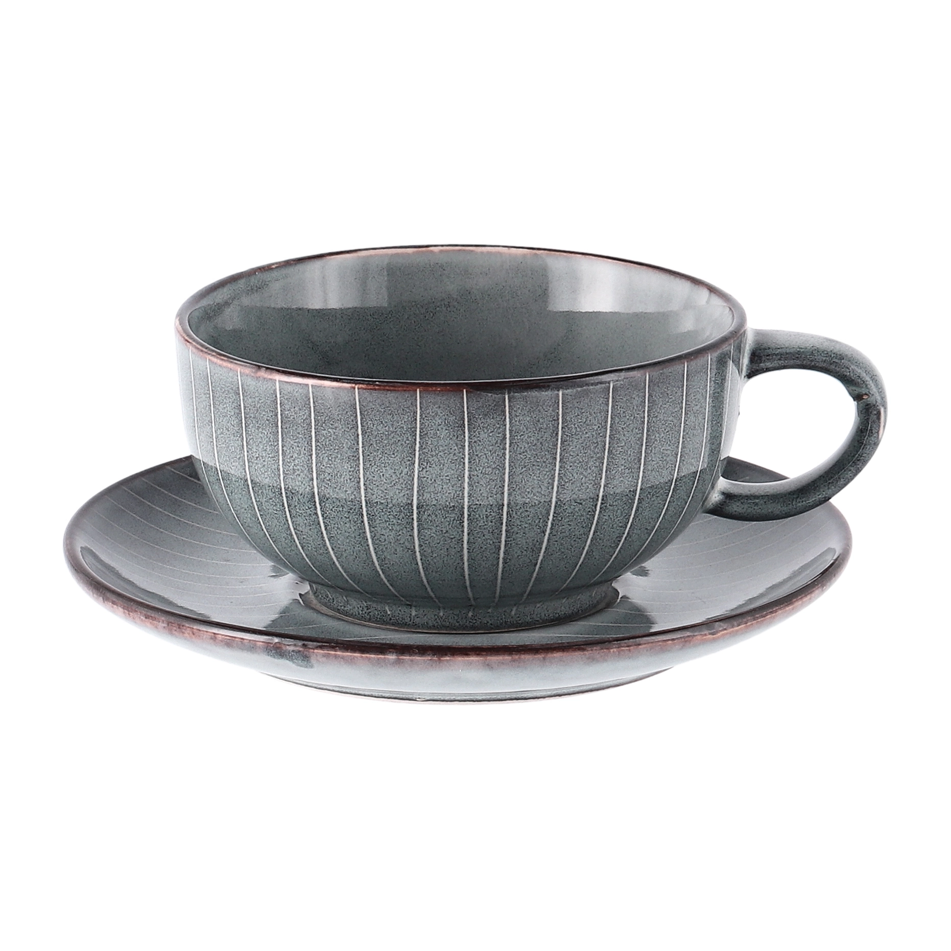 Broste Copenhagen Taza De Té Y Plato Nordic Sea 3 Broste Copenhagen Taza De Té Y Plato Nordic Sea