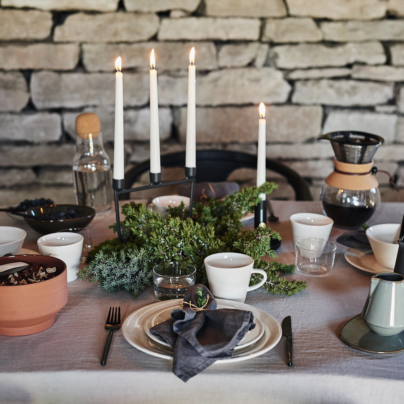 Scandi Living 4 Platillos Kalk 21 Cm 6 Scandi Living 4 Platillos Kalk 21 Cm - Imagen 4