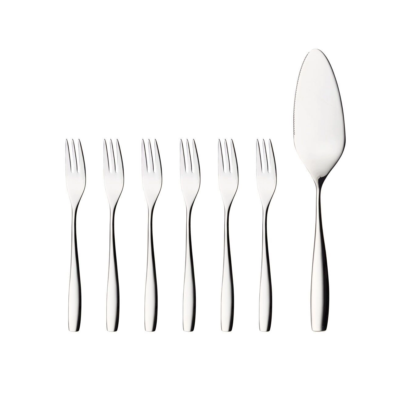 HARDANGER BESTIKK 7 Cubiertos Para Tarta Julie 3 HARDANGER BESTIKK 7 Cubiertos Para Tarta Julie