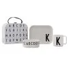 Set Vajilla Infantil Design Letters