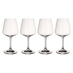 Villeroy & Boch 4 Copas De Vino Tinto Ovid