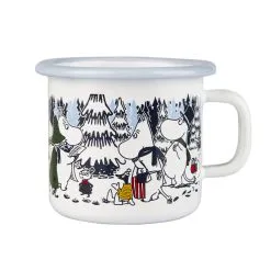 Muurla Taza Esmaltada Winter Forest