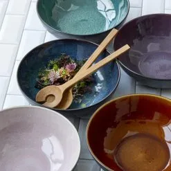 Cubiertos De Ensalada Bitz Roble -Menaje de mesa Ventas 35049 01 02 26a0a21a41