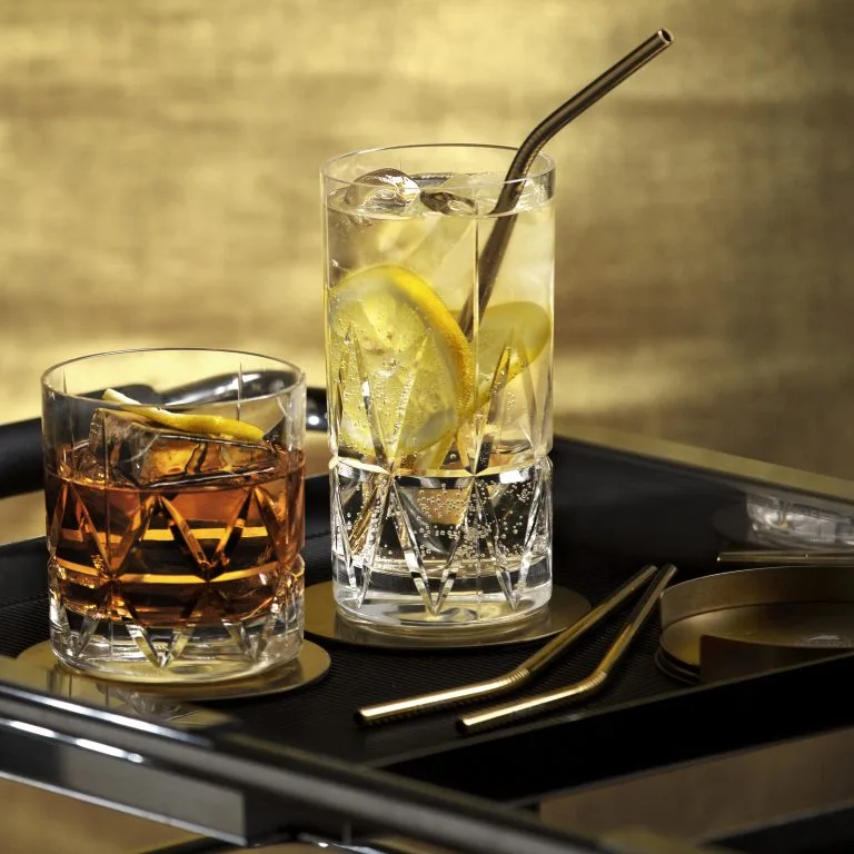 Orrefors 4 Posavasos Con Soporte Peak 5 Orrefors 4 Posavasos Con Soporte Peak - Imagen 3