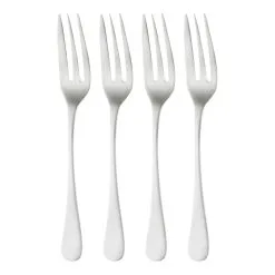 Robert Welch 4 Tenedores De Postre Radford