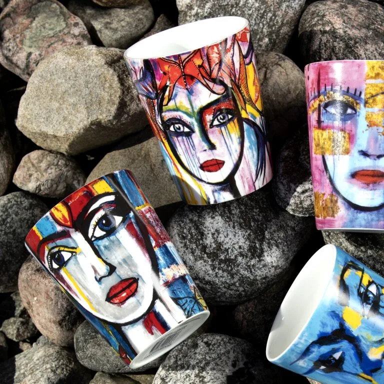 Carolina Gynning Taza Butterfly Messenger 4 Carolina Gynning Taza Butterfly Messenger - Imagen 2