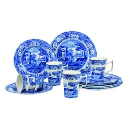 Spode Vajilla Blue Italian