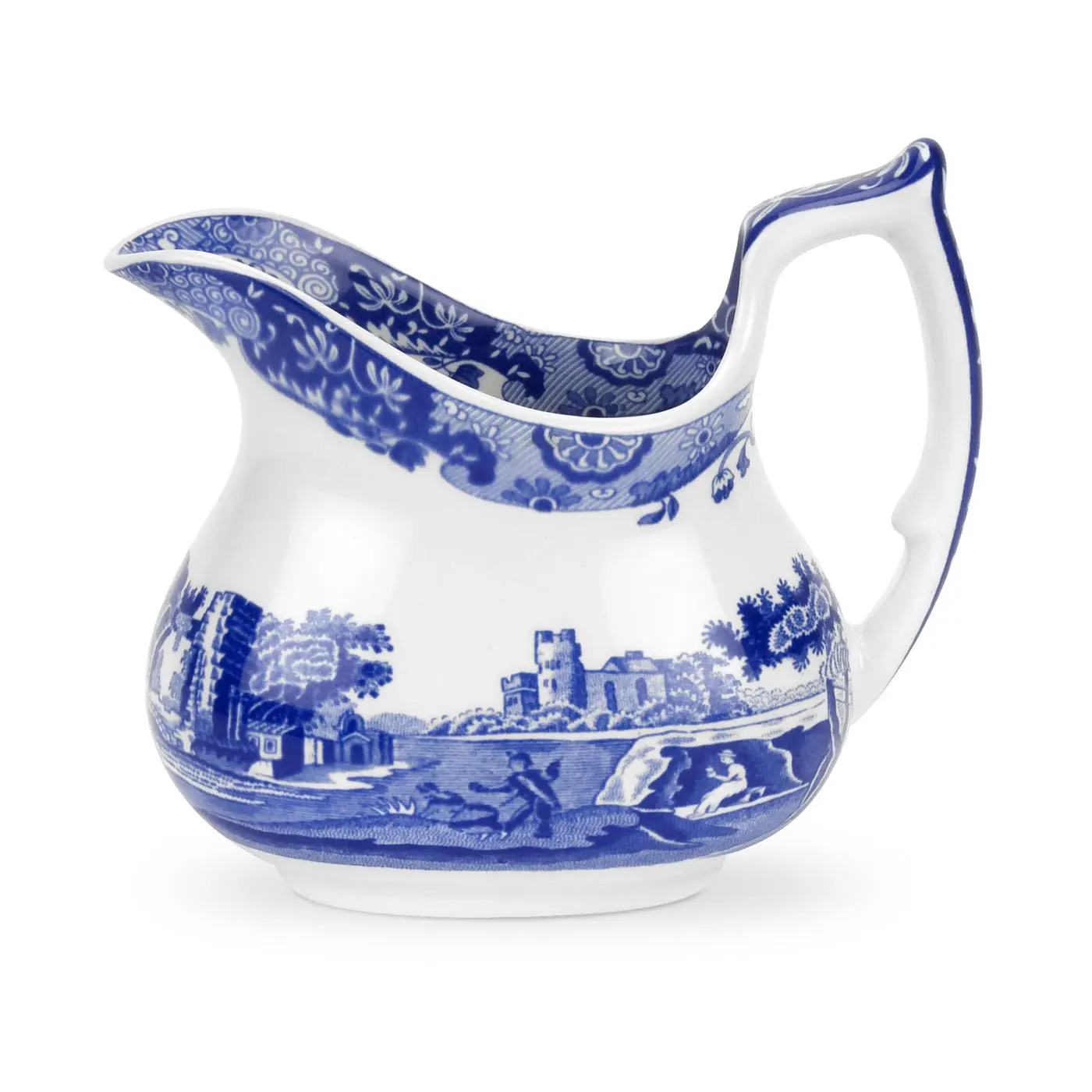 Spode Jarra De Leche Blue Italian 3 Spode Jarra De Leche Blue Italian