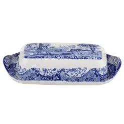 Spode Mantequillera Blue Italian
