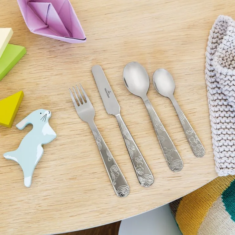 Villeroy & Boch Cubiertos Infantiles Happy As A Bear 4 Piezas 4 Villeroy & Boch Cubiertos Infantiles Happy As A Bear 4 Piezas - Imagen 2