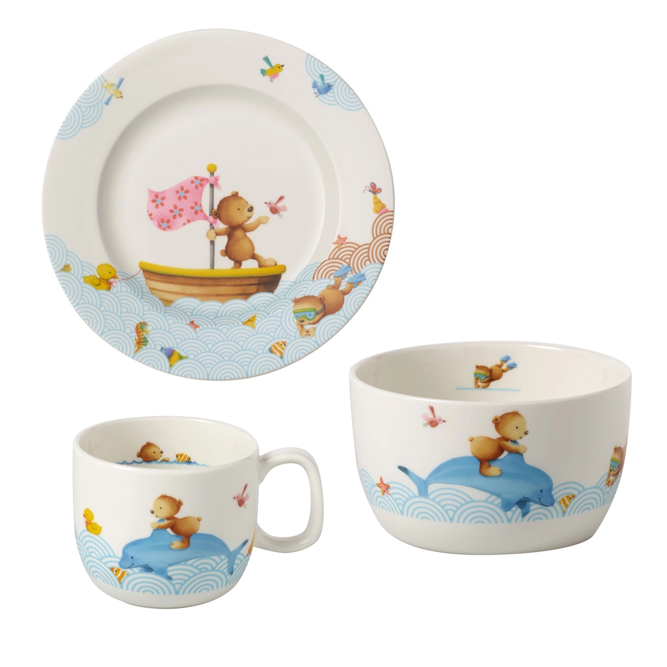 Villeroy & Boch Vajilla Infantil Happy As A Bear 3 Villeroy & Boch Vajilla Infantil Happy As A Bear