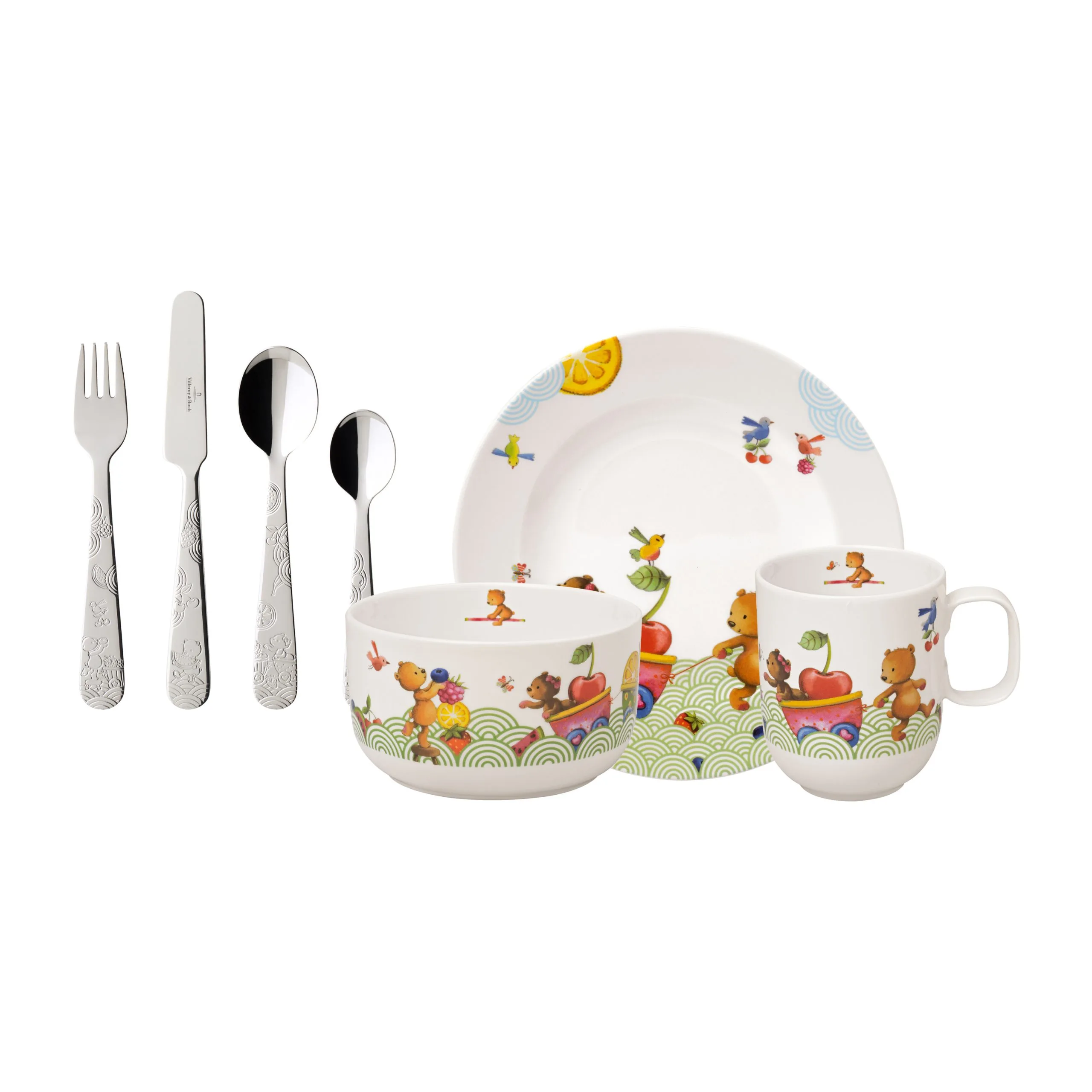 Villeroy & Boch Vajilla Infantil Y Cubiertos Hungry As A Bear 3 Villeroy & Boch Vajilla Infantil Y Cubiertos Hungry As A Bear