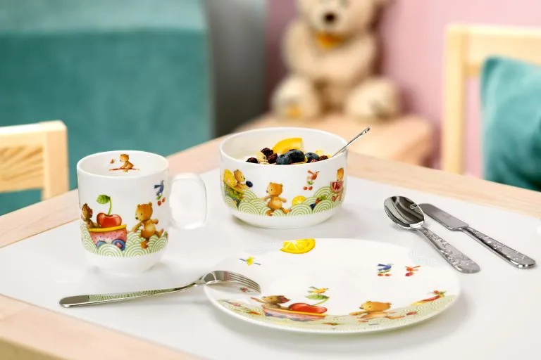 Villeroy & Boch Vajilla Infantil Y Cubiertos Hungry As A Bear 6 Villeroy & Boch Vajilla Infantil Y Cubiertos Hungry As A Bear - Imagen 4