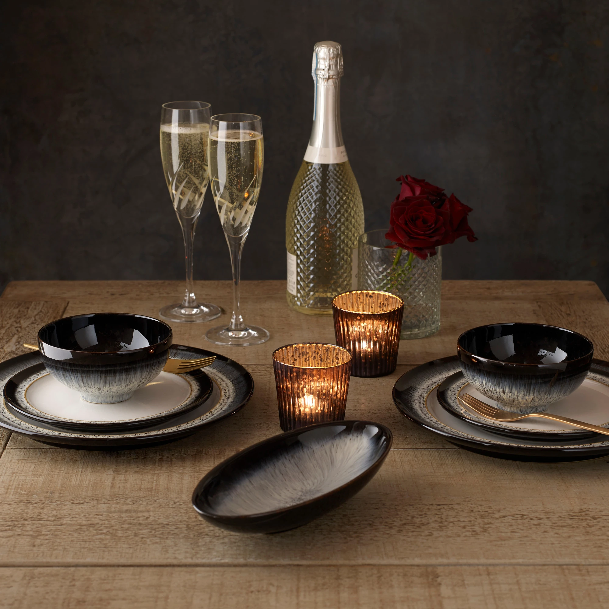 Denby Plato Halo 20,5 Cm 5 Denby Plato Halo 20,5 Cm - Imagen 3