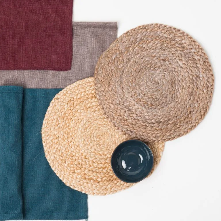 Urban Nature Culture Mantel Individual Yute Ø 30 Cm 4 Urban Nature Culture Mantel Individual Yute Ø 30 Cm - Imagen 2