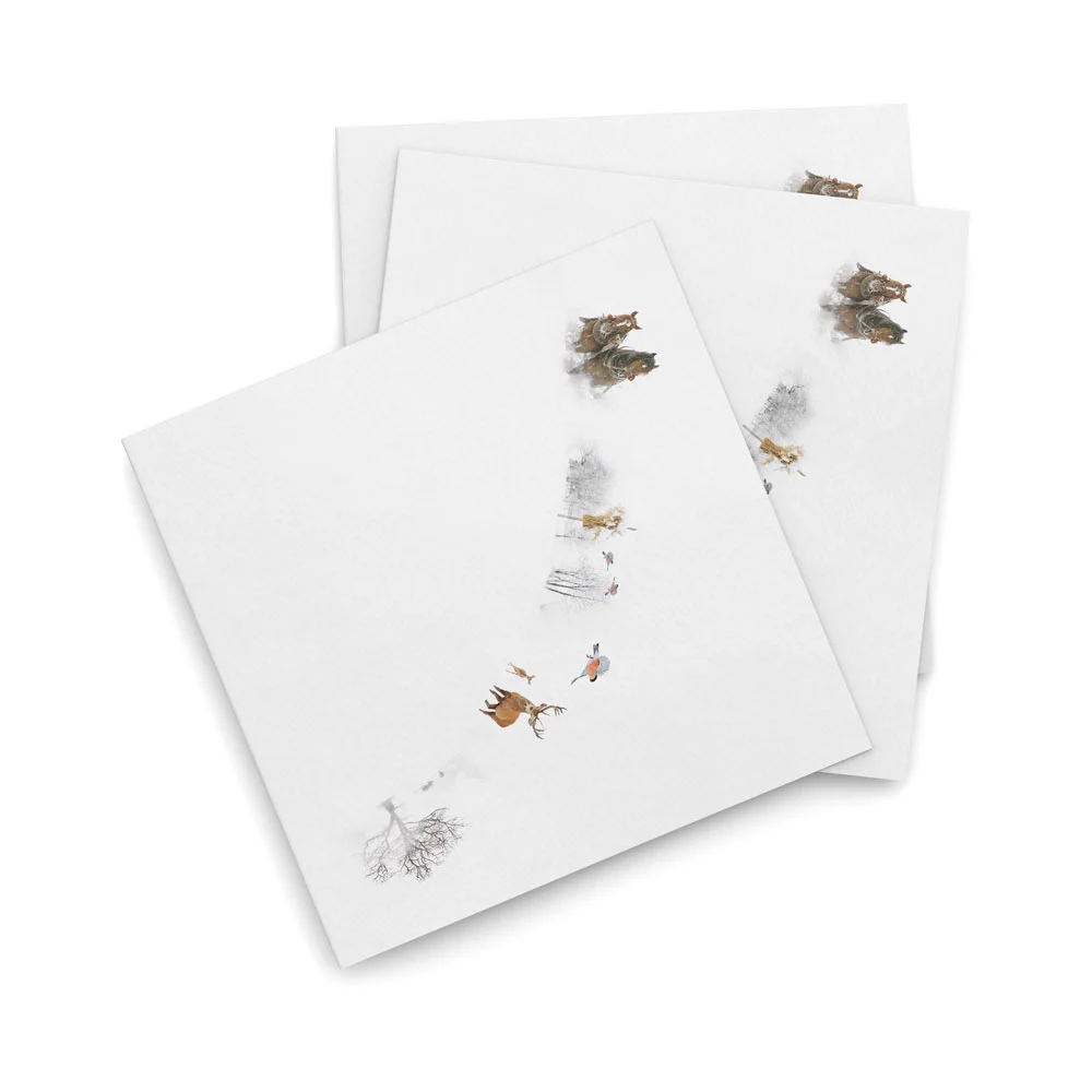 Wik & Walsøe 20 Servilletas Julemorgen 25x25 Cm 3 Wik & Walsøe 20 Servilletas Julemorgen 25x25 Cm