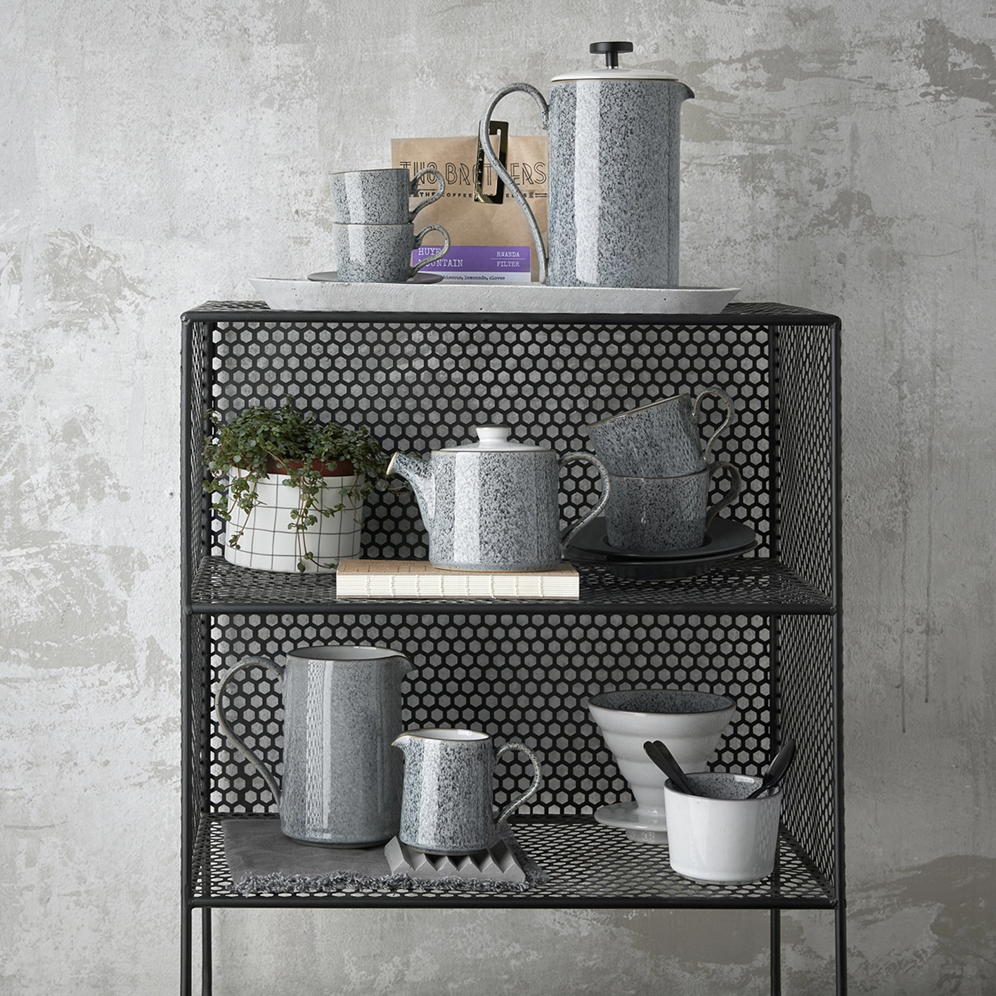 Denby Taza Espresso Studio Grey Brew 10 Cl 4 Denby Taza Espresso Studio Grey Brew 10 Cl - Imagen 2