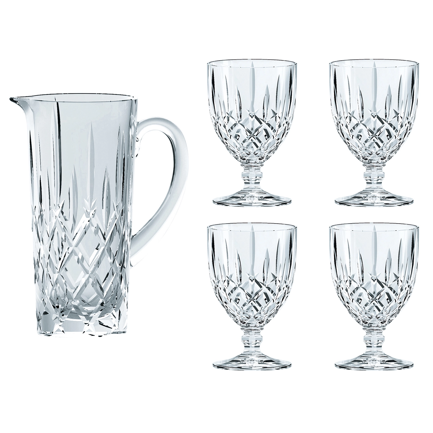 Nachtmann Set Jarra Y 4 Vasos Noblesse 3 Nachtmann Set Jarra Y 4 Vasos Noblesse