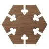 Warm Nordic Salvamanteles Gourmet Wood Trivet Hexagonal 1 Warm Nordic Salvamanteles Gourmet Wood Trivet Hexagonal -Menaje de mesa Ventas 41978 01 01 f4111f460a