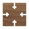 Warm Nordic Salvamanteles Gourmet Wood Trivet Cuadrado