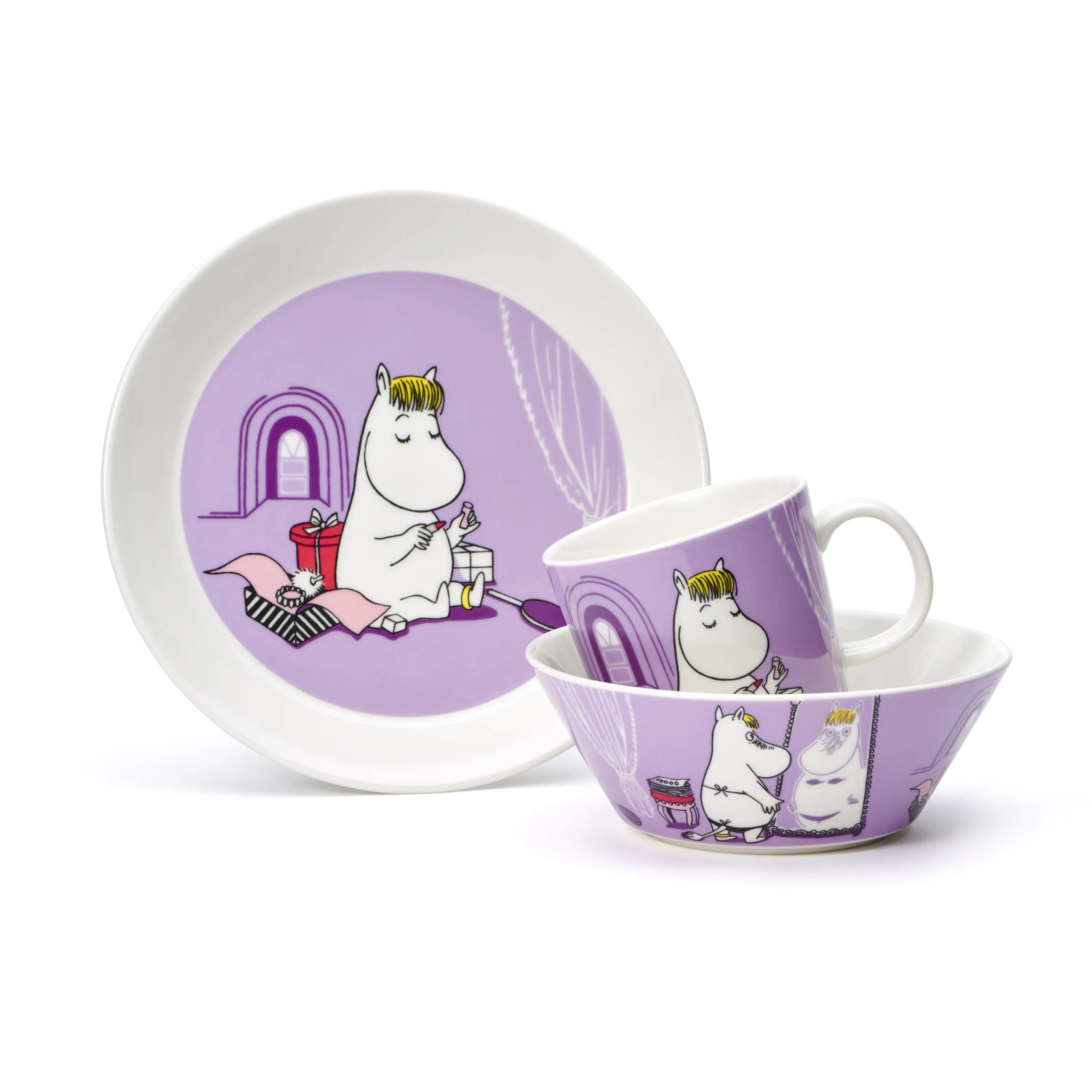 Arabia Taza Mumin Snorkmaiden Morado 6 Arabia Taza Mumin Snorkmaiden Morado - Imagen 4