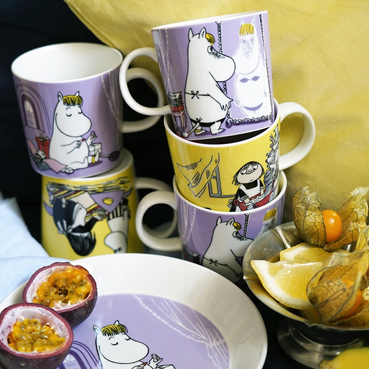 Arabia Taza Mumin Snorkmaiden Morado 4 Arabia Taza Mumin Snorkmaiden Morado - Imagen 2