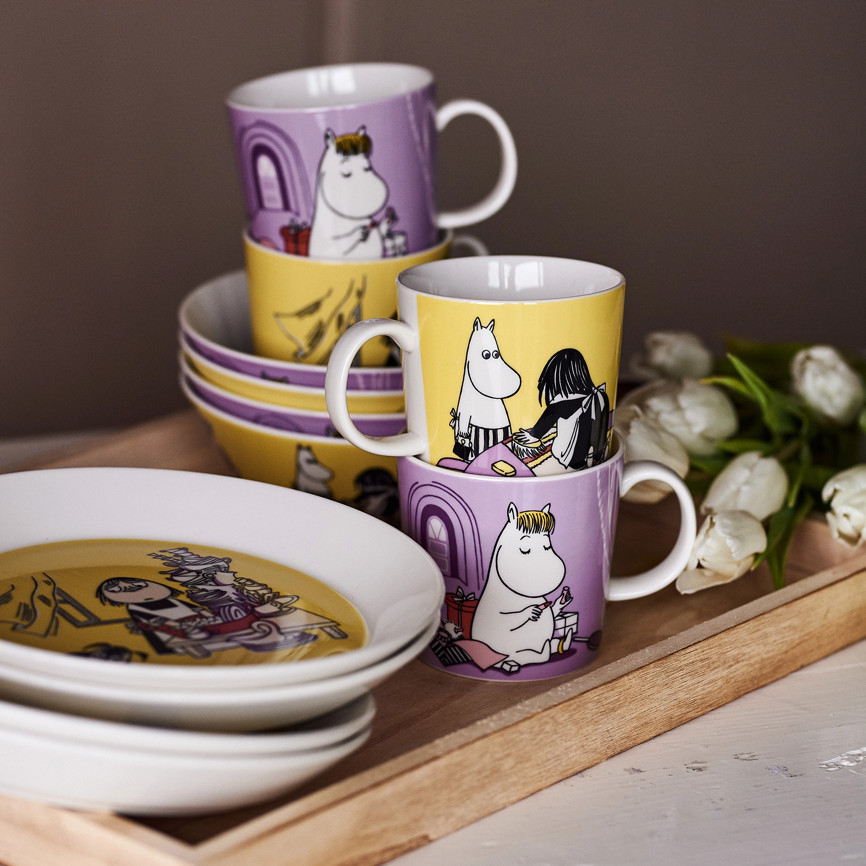 Arabia Taza Mumin Snorkmaiden Morado 5 Arabia Taza Mumin Snorkmaiden Morado - Imagen 3