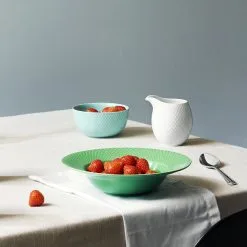 Lyngby Porcelæn Plato Hondo Rhombe Verde 7 Lyngby Porcelæn Plato Hondo Rhombe Verde -Menaje de mesa Ventas 42959 01 03 1507207efe