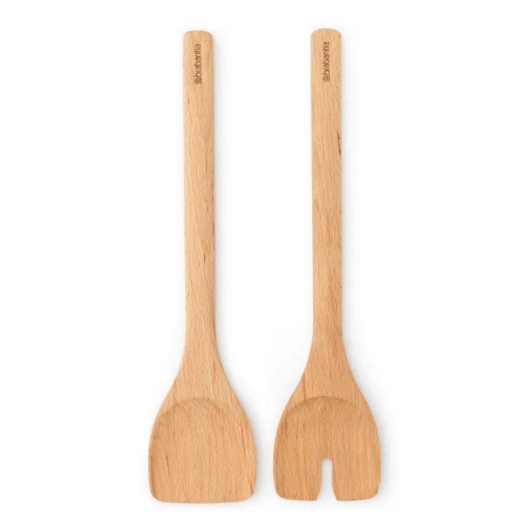 Brabantia Cubiertos De Madera Para Servir Ensalada Profile 3 Brabantia Cubiertos De Madera Para Servir Ensalada Profile