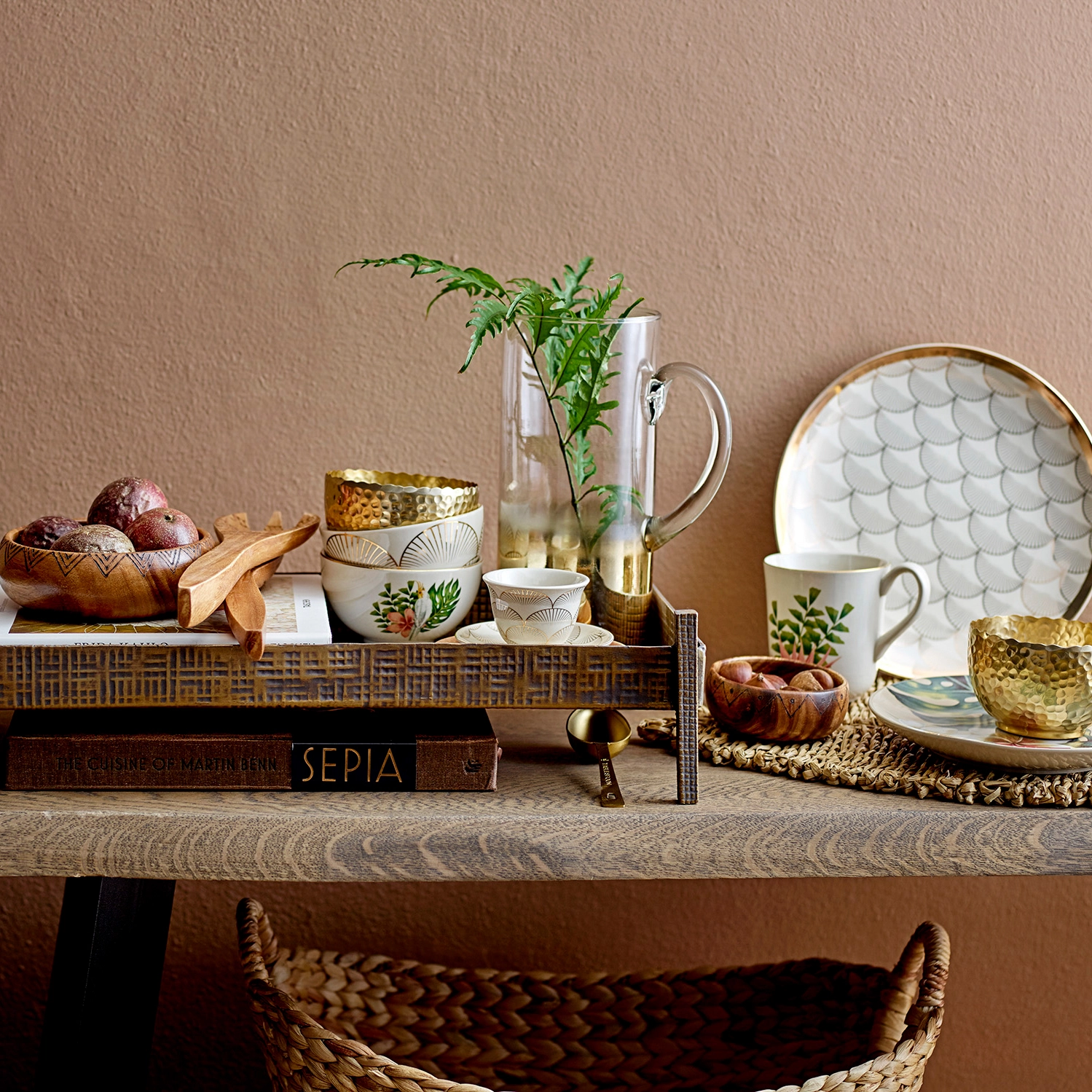 Mantel Individual Bloomingville Alga 34x50 Cm 4 Mantel Individual Bloomingville Alga 34x50 Cm - Imagen 2