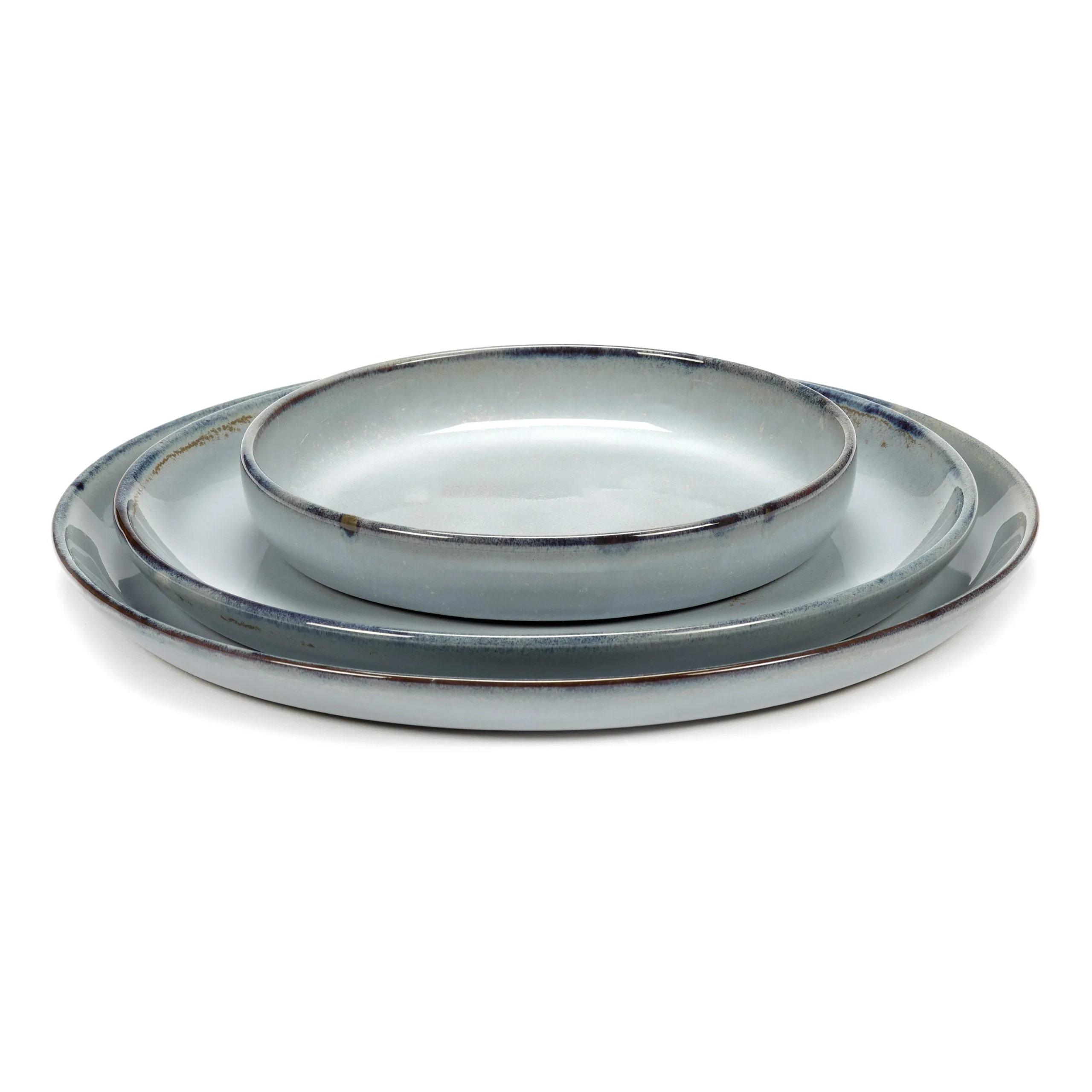 Serax Plato Para Tapas Pure Blue Glazed Ø14,5 Cm 4 Serax Plato Para Tapas Pure Blue Glazed Ø14,5 Cm - Imagen 2