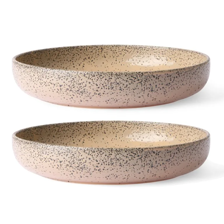 HKliving 2 Platos Hondos Gradient Ø21,5 Cm 3 HKliving 2 Platos Hondos Gradient Ø21,5 Cm