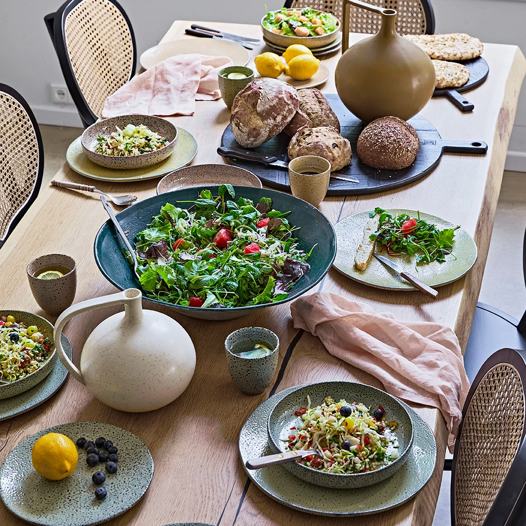 HKliving 2 Platos Hondos Gradient Ø21,5 Cm 6 HKliving 2 Platos Hondos Gradient Ø21,5 Cm - Imagen 4