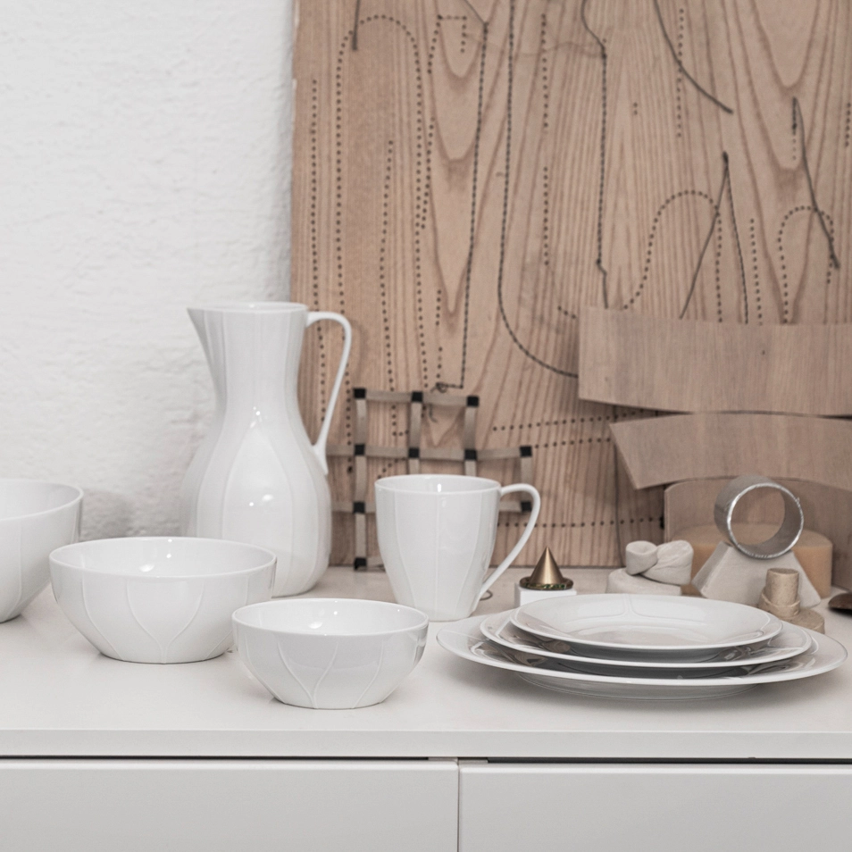 Rörstrand Platillo Pli Blanc 17 Cm 4 Rörstrand Platillo Pli Blanc 17 Cm - Imagen 2