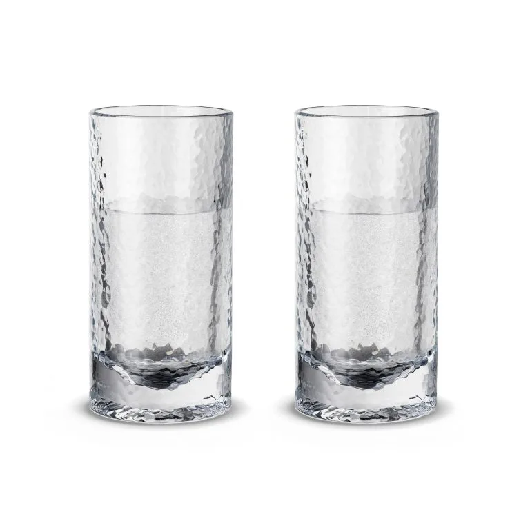 Holmegaard 2 Vasos Alargados Forma 32 Cl 3 Holmegaard 2 Vasos Alargados Forma 32 Cl