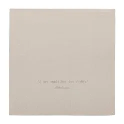 Servilleta Con Cita Ernst I Det Enkla, Set De 20