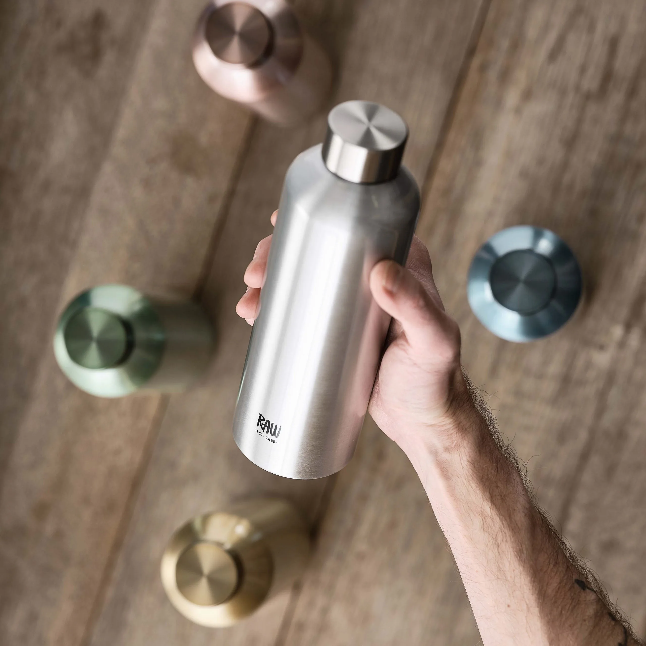 Aida Botella De Aluminio Raw To Go 0,75 L 4 Aida Botella De Aluminio Raw To Go 0,75 L - Imagen 2