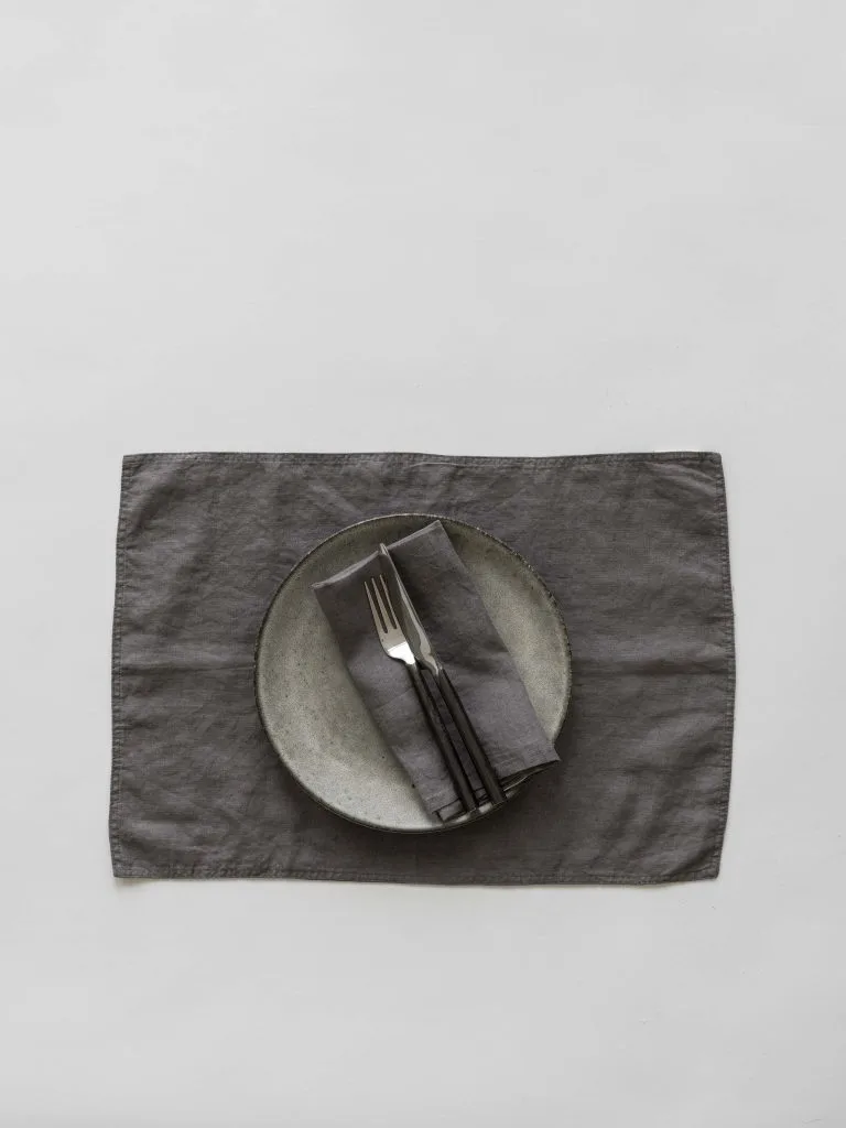 Mantel Individual Lino Tell Me More 35x50 Cm 4 Mantel Individual Lino Tell Me More 35x50 Cm - Imagen 2