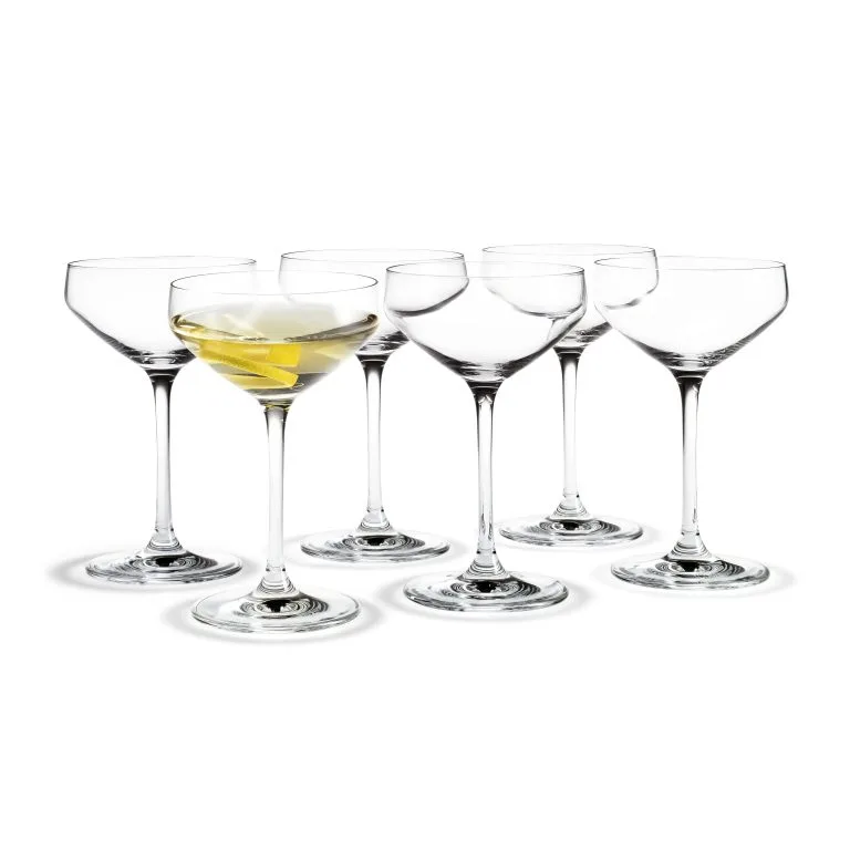 Holmegaard Copa De Martini Perfection 29 Cl, 6 Unidades 3 Holmegaard Copa De Martini Perfection 29 Cl, 6 Unidades