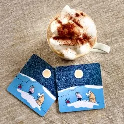 Opto Design 4 Posavasos Moomin Snow Moonlight Invierno 2021 -Menaje de mesa Ventas 507342 01 2 EnvironmentImage f555c539e6
