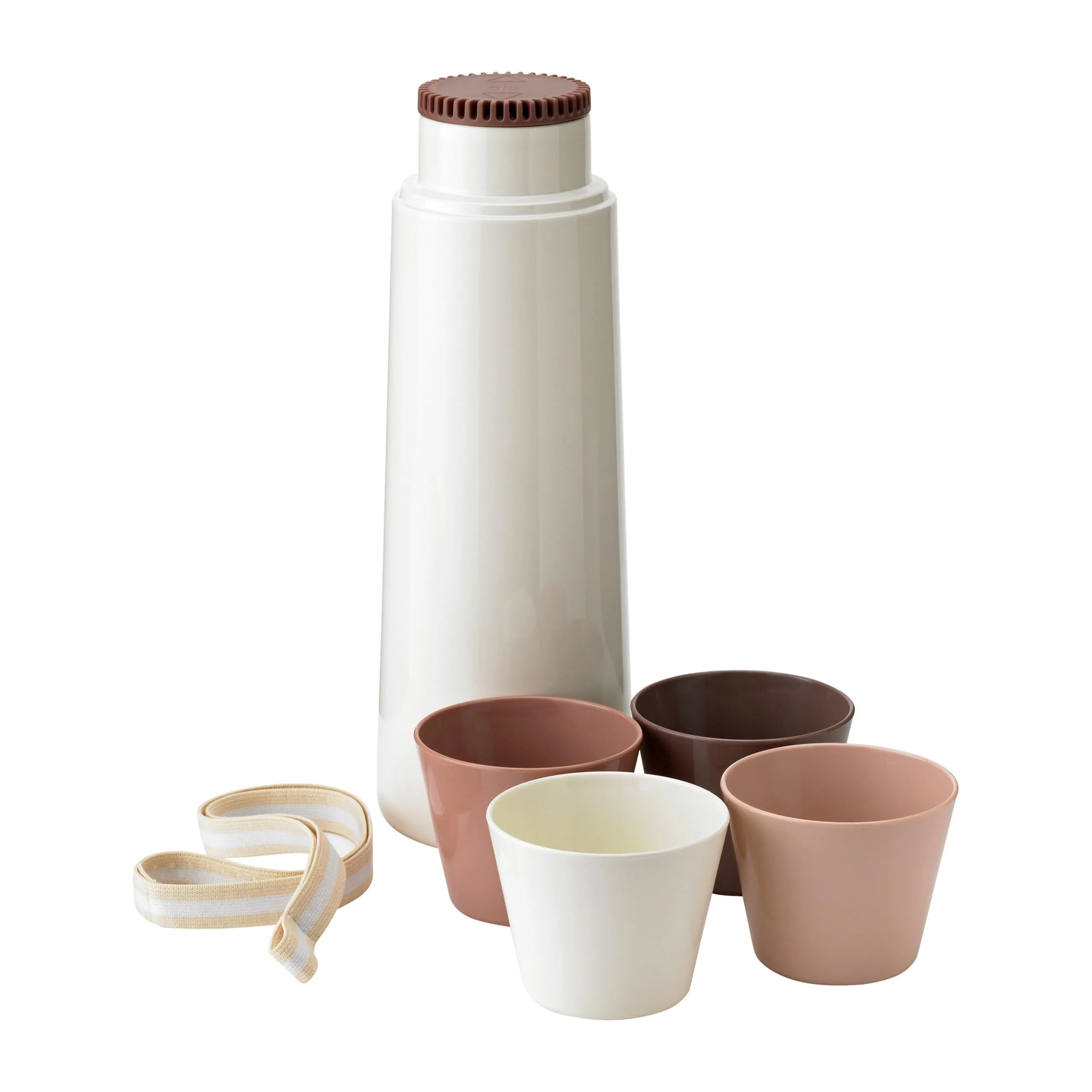 RIG TIG Botella Termo Con 4 Tazas PICNIC 3 RIG TIG Botella Termo Con 4 Tazas PICNIC