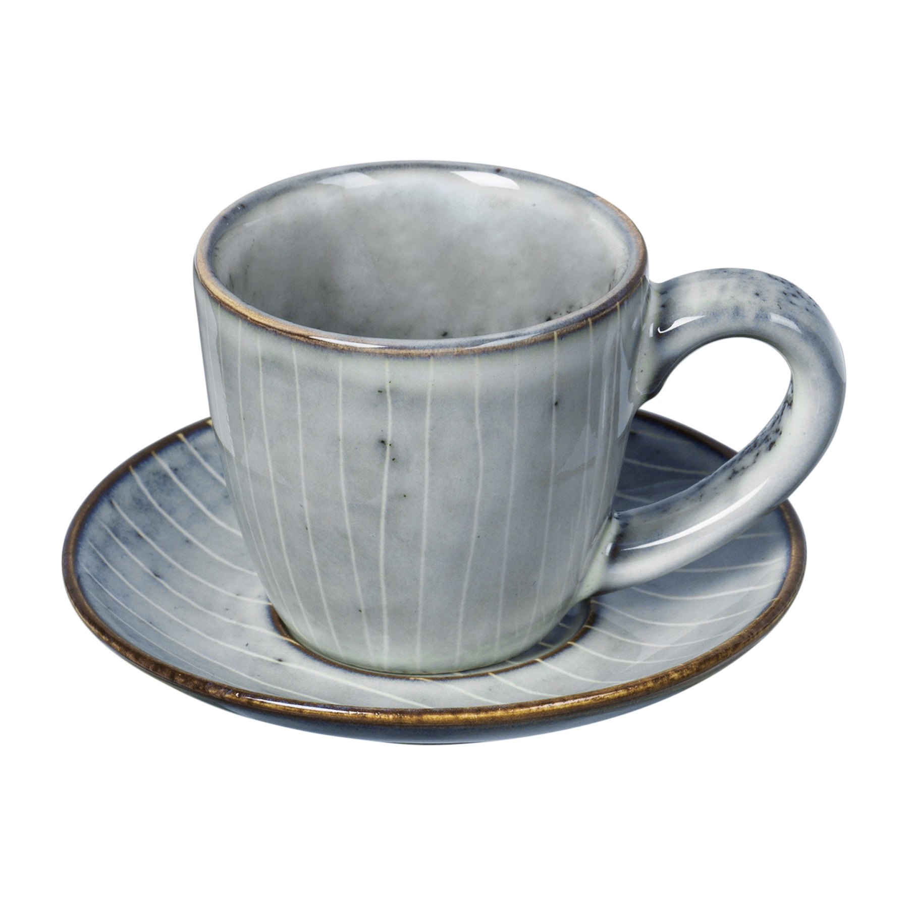 Broste Copenhagen Taza Espresso Y Platillo Nordic Sea 3 Broste Copenhagen Taza Espresso Y Platillo Nordic Sea