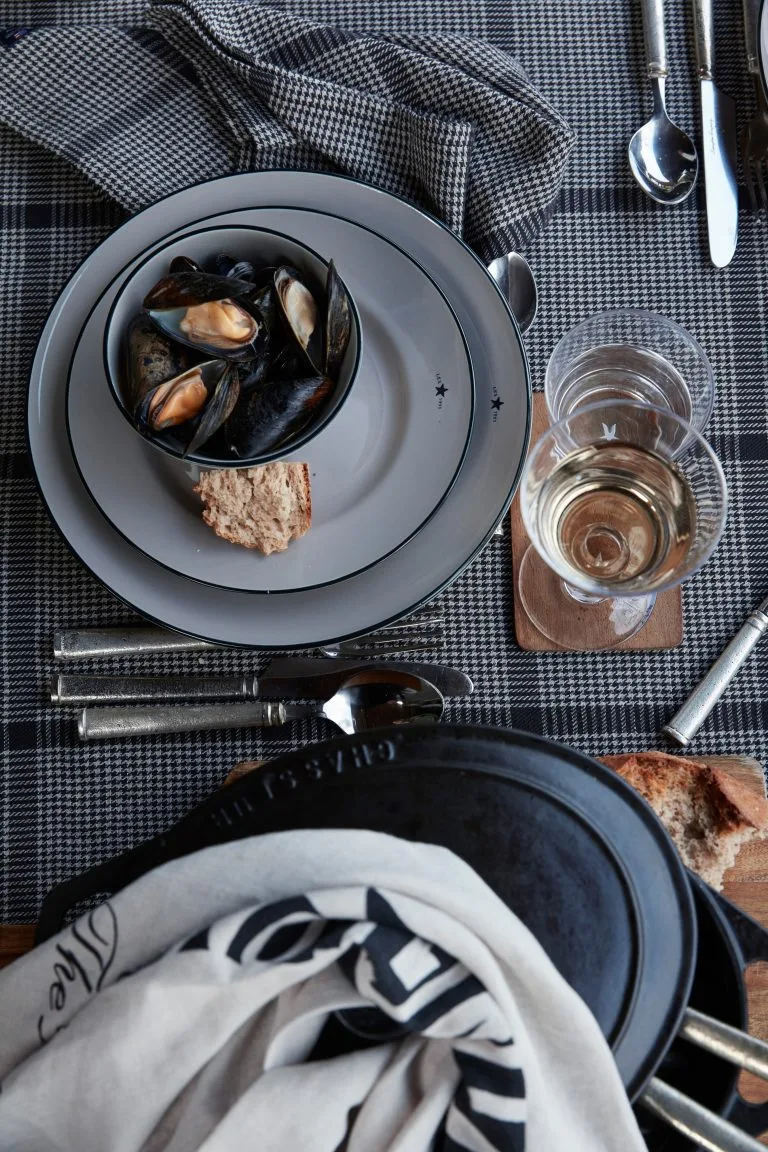 Lexington Servilleta De Tela Pepita Check Cotton Linen 50x50 Cm 5 Lexington Servilleta De Tela Pepita Check Cotton Linen 50x50 Cm - Imagen 3