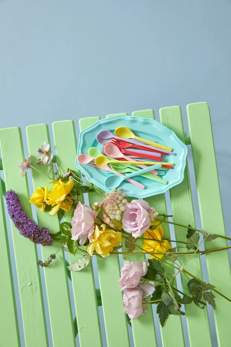 6 Tenedores Melamina Rice 4 6 Tenedores Melamina Rice - Imagen 2