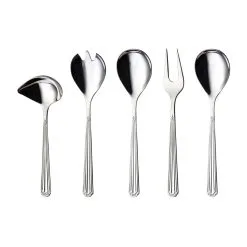 HARDANGER BESTIKK Set De Servir Renessanse 5 Cubiertos